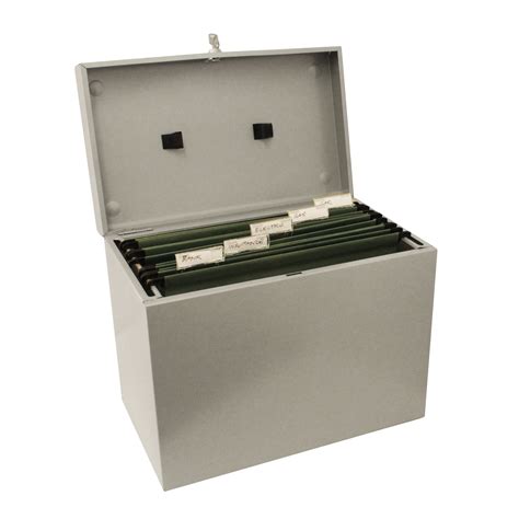 metal filing box uk|metal filing box tesco.